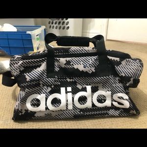 Adidas duffel bag.